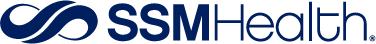 SSM Health logo in blue