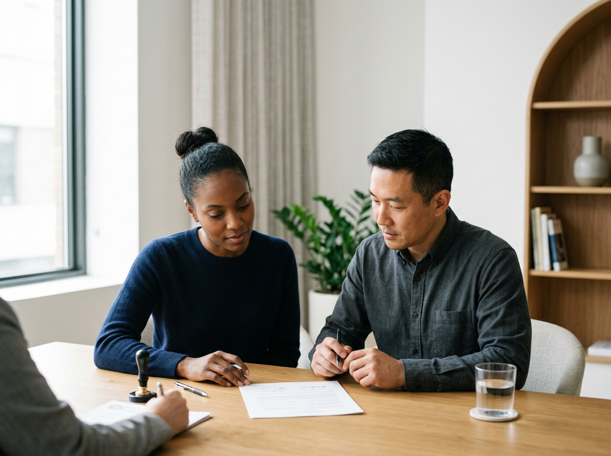Licensed mobile notary public in Oklahoma City. Fast, same-day service for car titles, medical documents, estate planning, and online notarization.