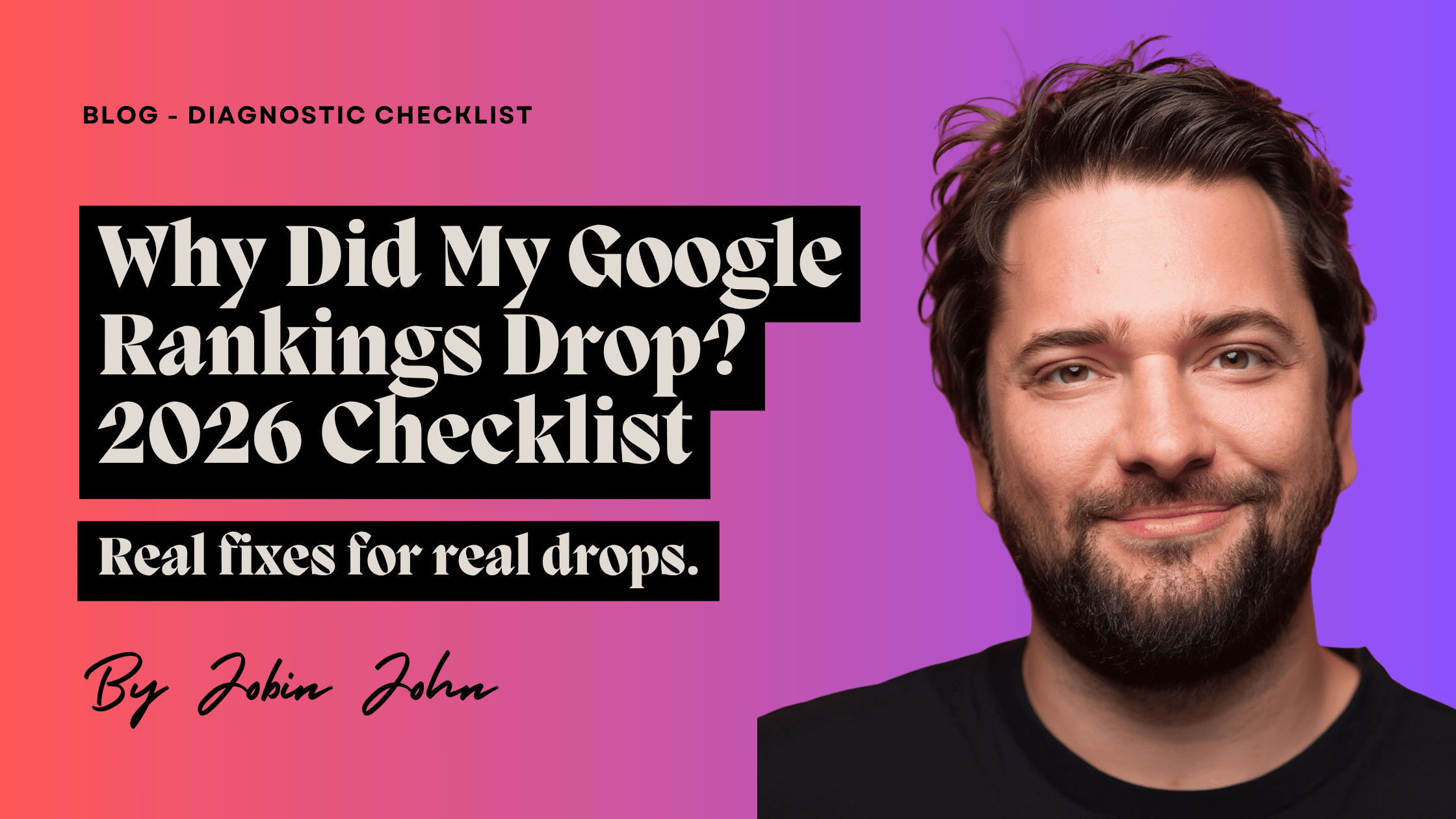 Why Did My Google Rankings Drop?
