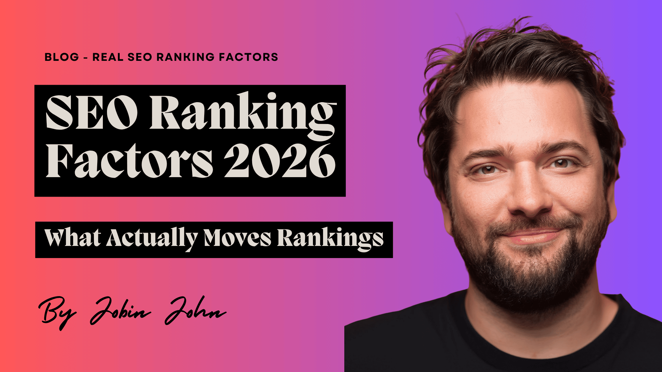 SEO Ranking Factors 2026