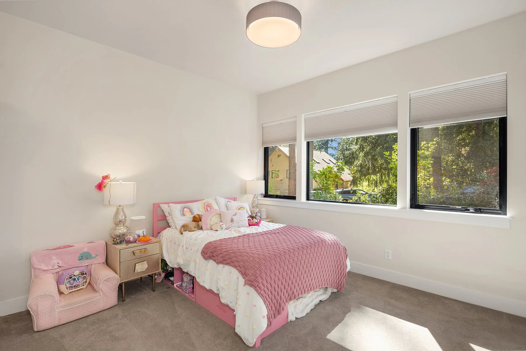 Main level bedroom with ensuite bath