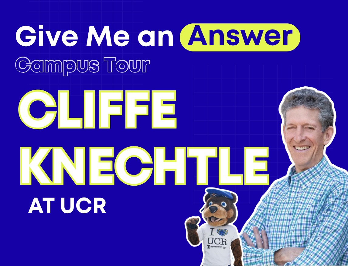 Cliffe Knechtle @ UCR