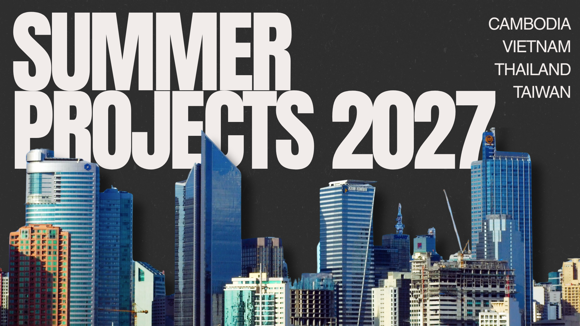Summer Projects 2027 (Missions)