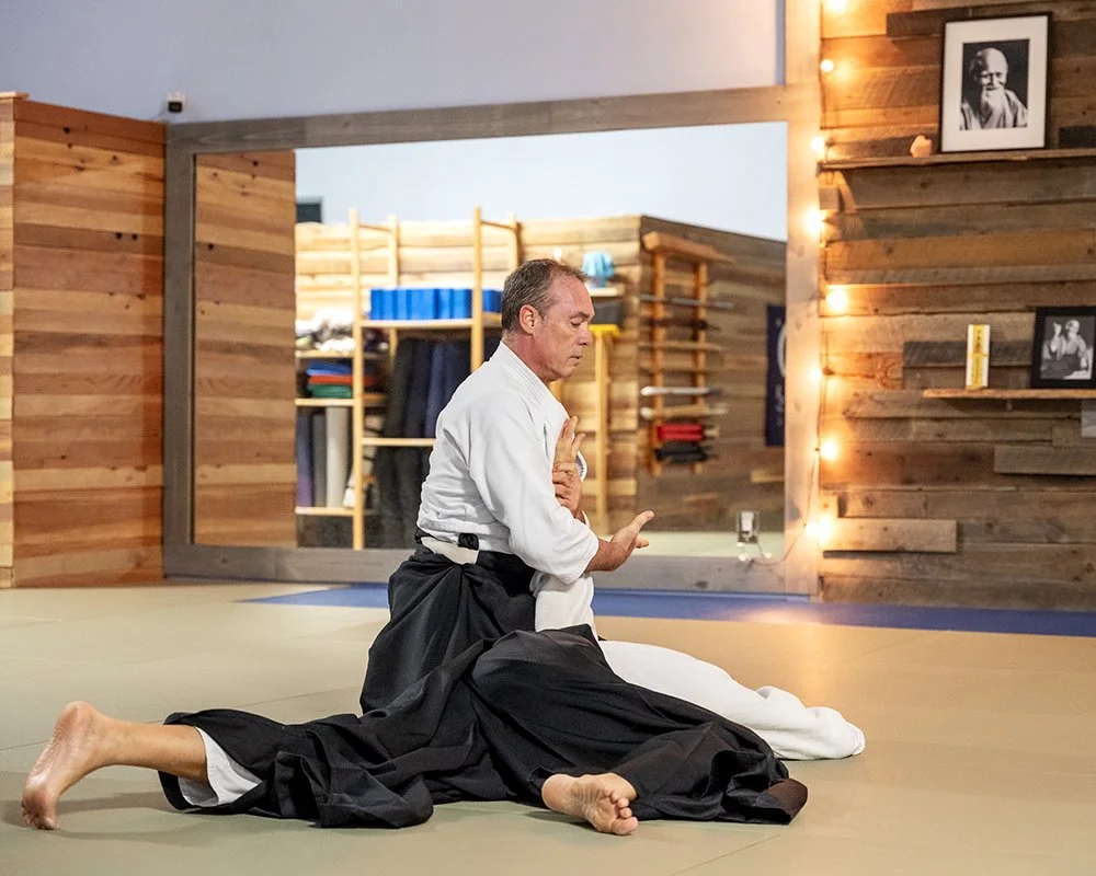 Conrad sempai of Henderson Aikido & Yoga.