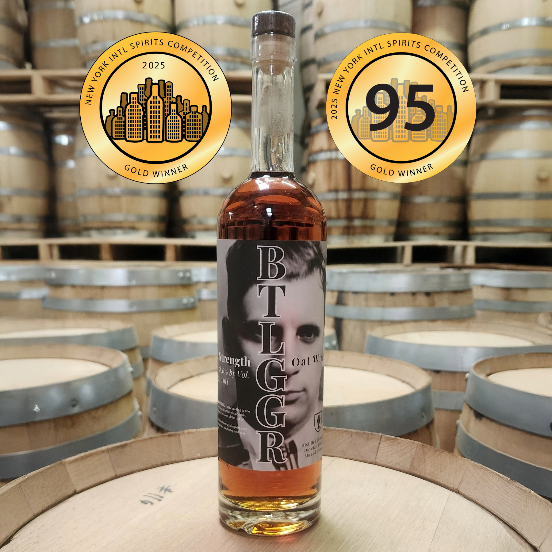 BTLGGR-Cask Strength Oat Whiskey Batch #3