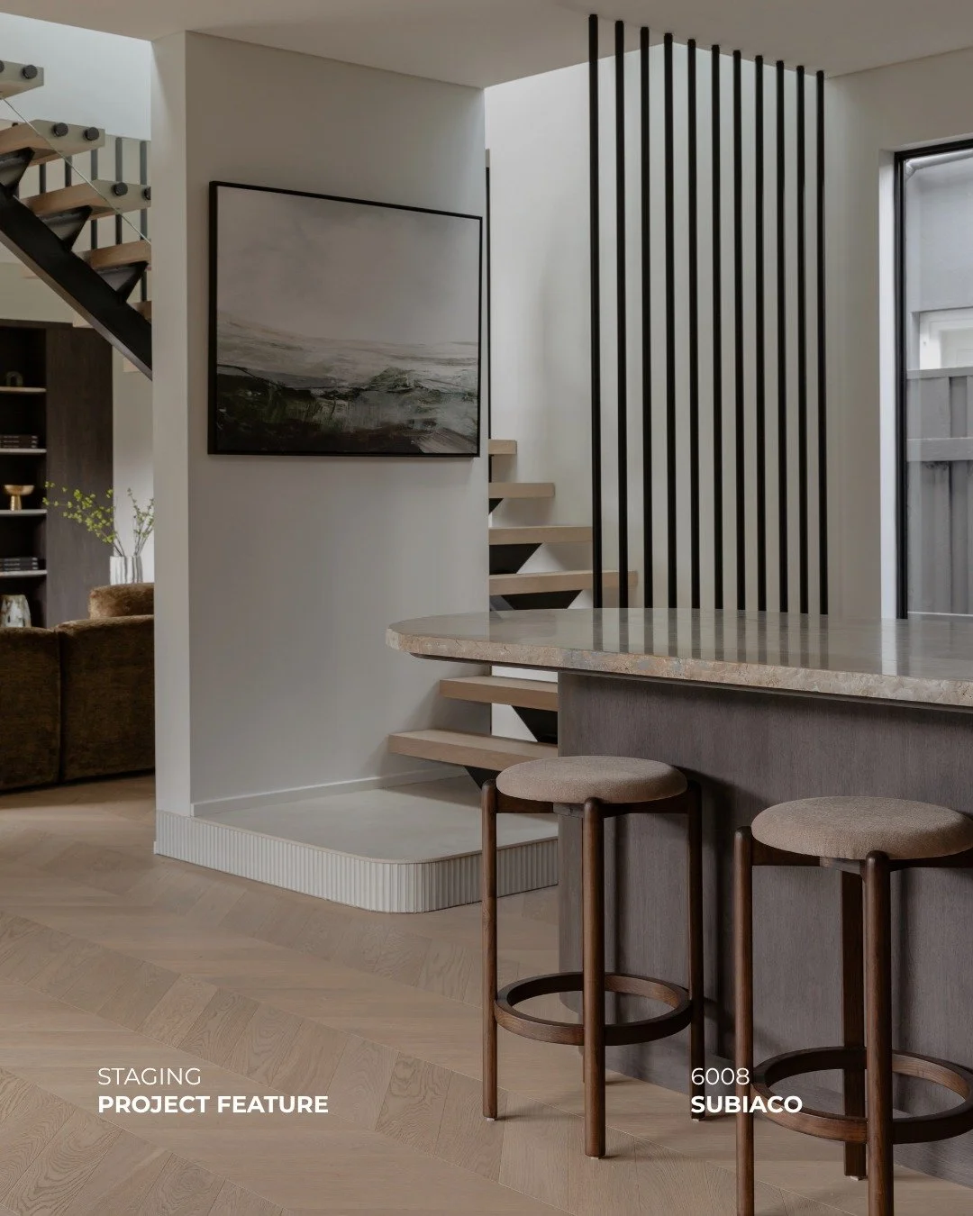 PROJECT FEATURE | BROWNE STREET, SUBIACO

Returning to Browne Street gave us the chance to see a familiar home in a new moment. We first styled the property to showcase the completed build and the incredible work behind it. This time, with the home h
