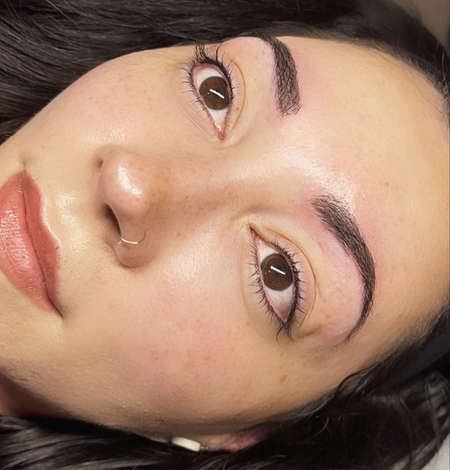 A client after a session
