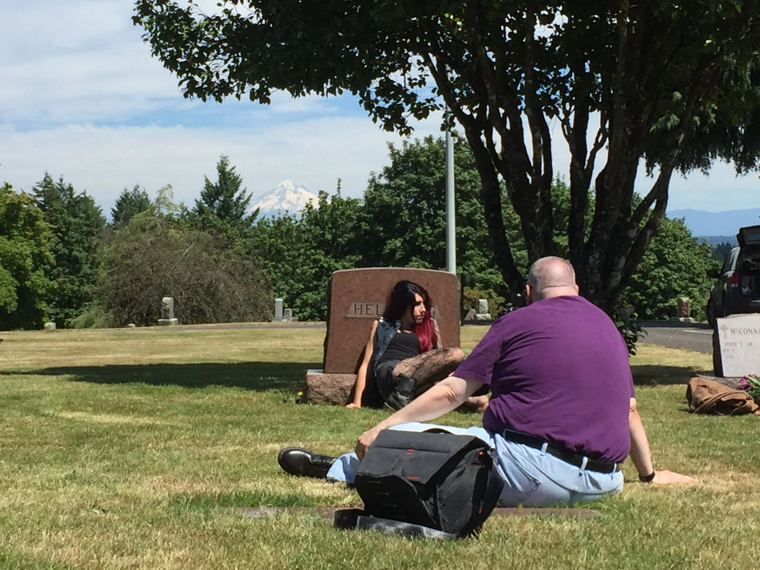 Photoographer taking cover photo