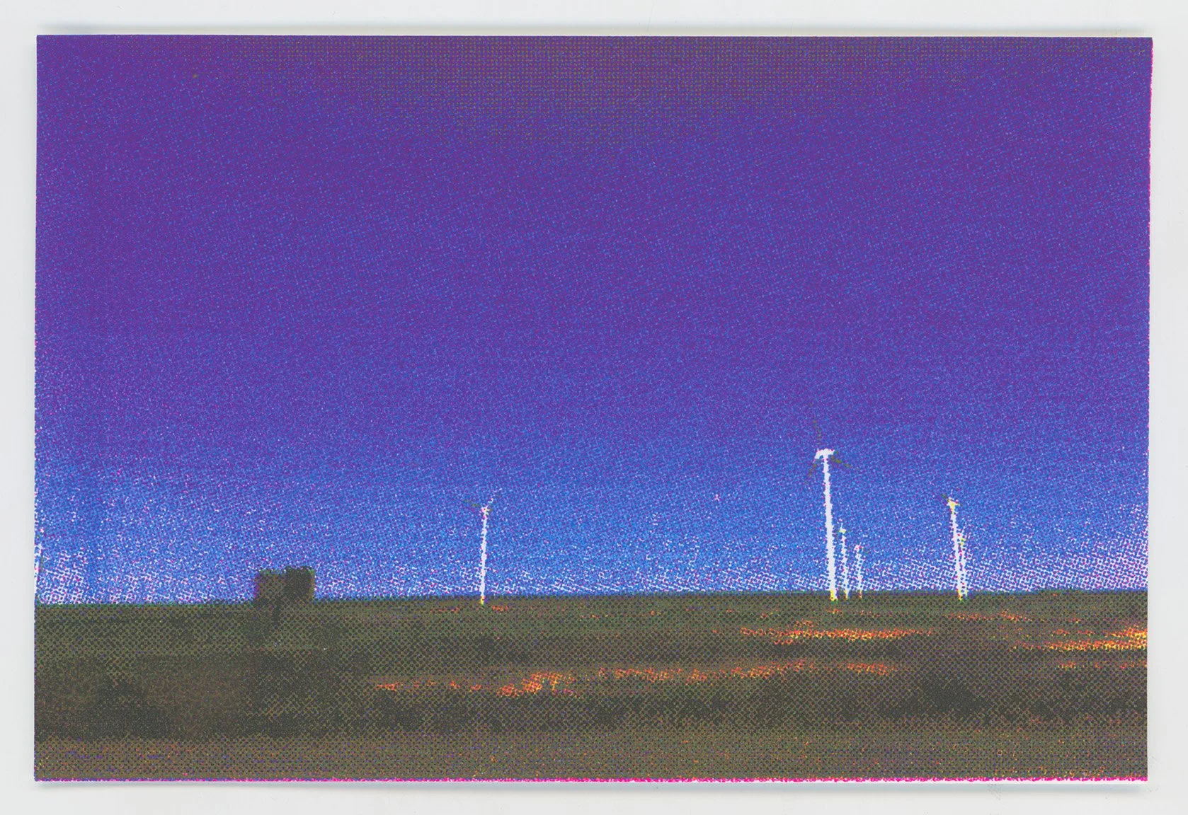 Postcard Series #15, Screenprinting, 2020