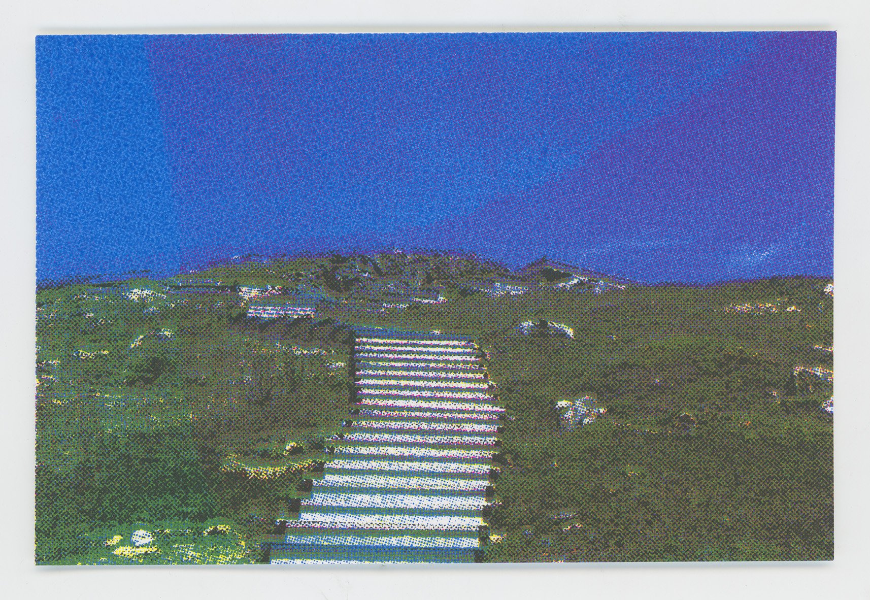 Postcard Series #23, Screenprinting, 2020