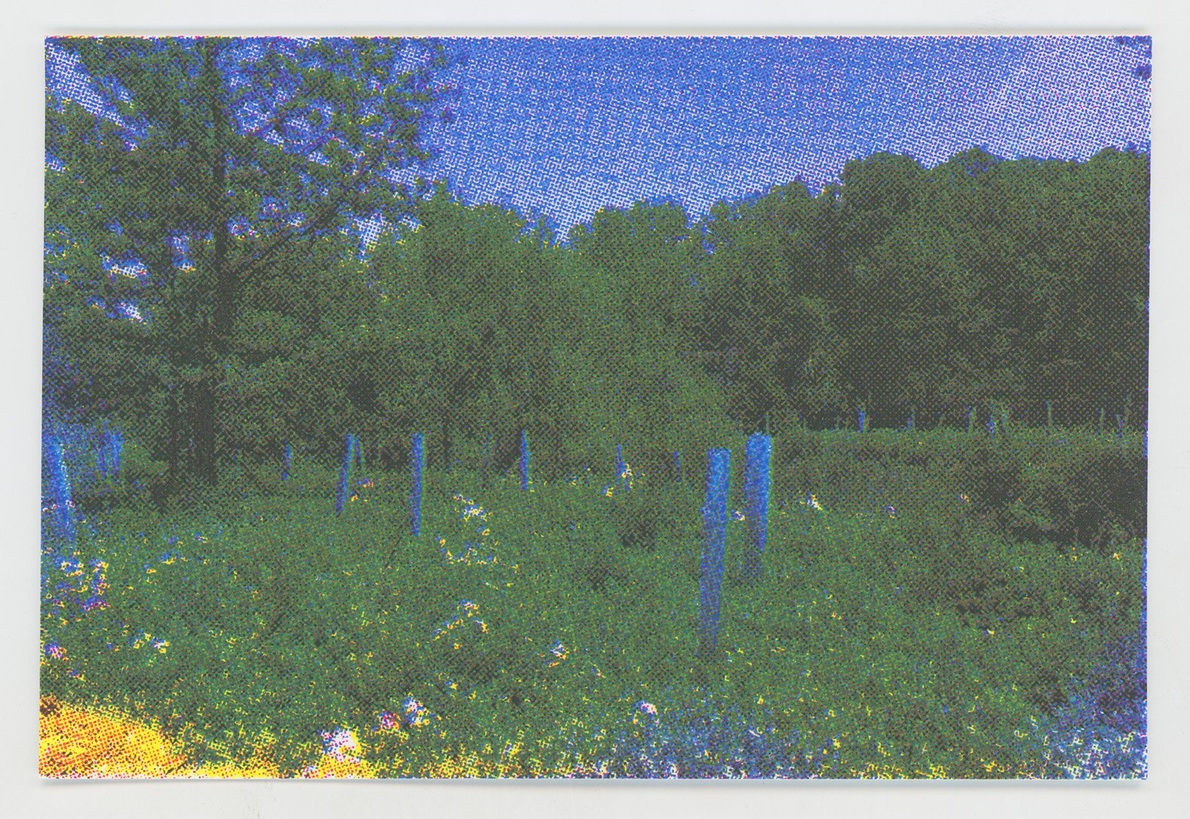 Postcard Series #7, Screenprinting, 2020