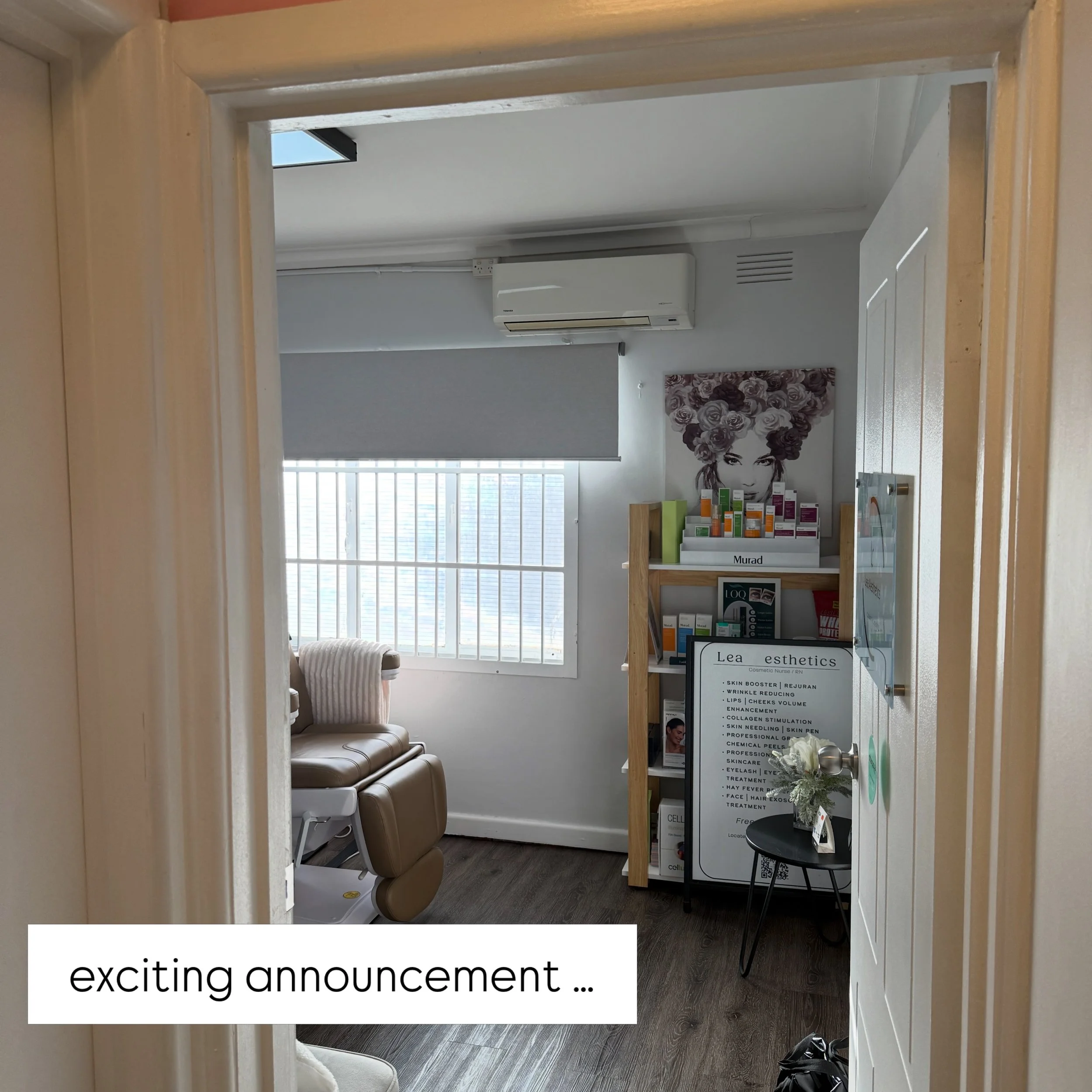 ✨ BEAUTY ROOM FOR RENT IN HADFIELD ✨

Looking for the perfect space to start, grow or expand your beauty business? 🤍

We have a private beauty room available for rent inside our busy hair salon in Hadfield, giving you the opportunity to work alongsi