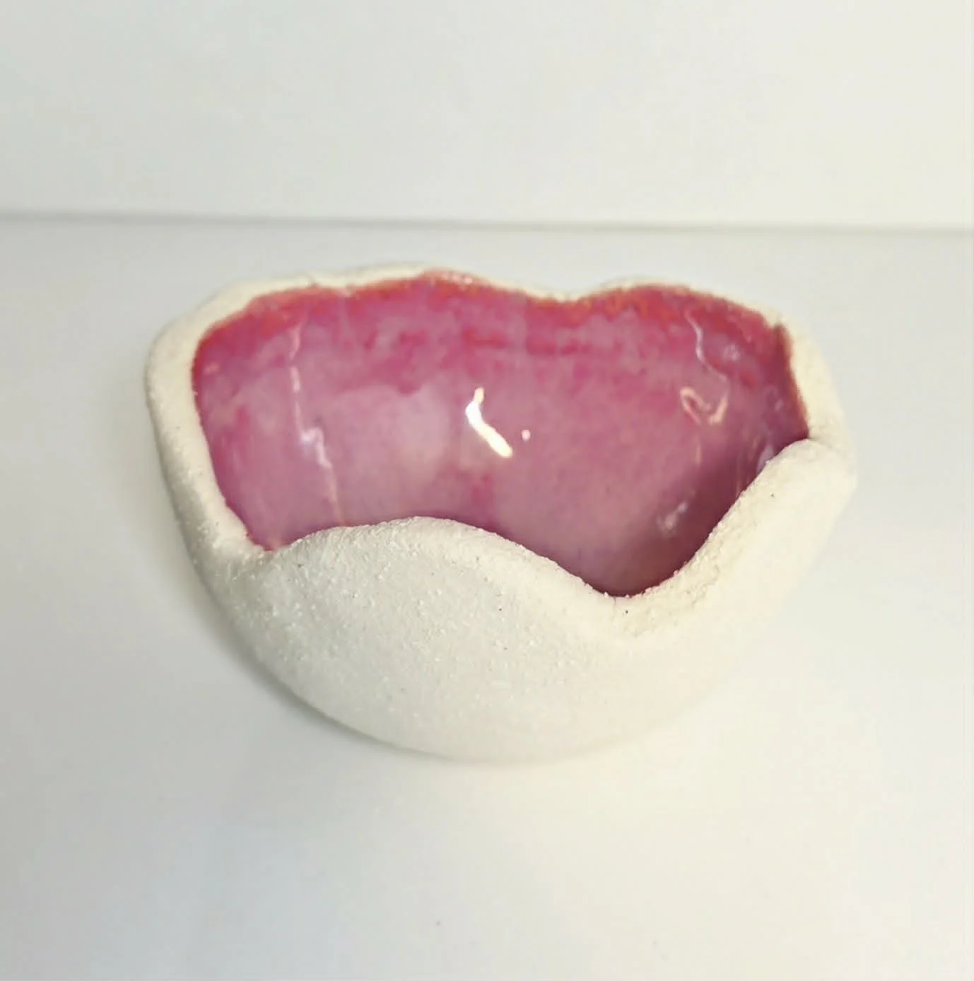 Trinket Dish - Hibiscus Pink