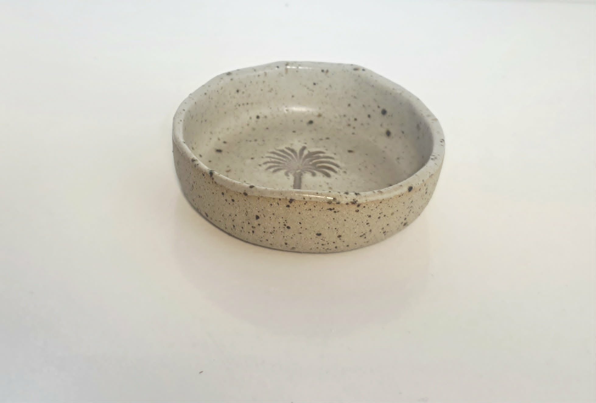 The Beach Collection - Large Palm Matte Trinket Dish