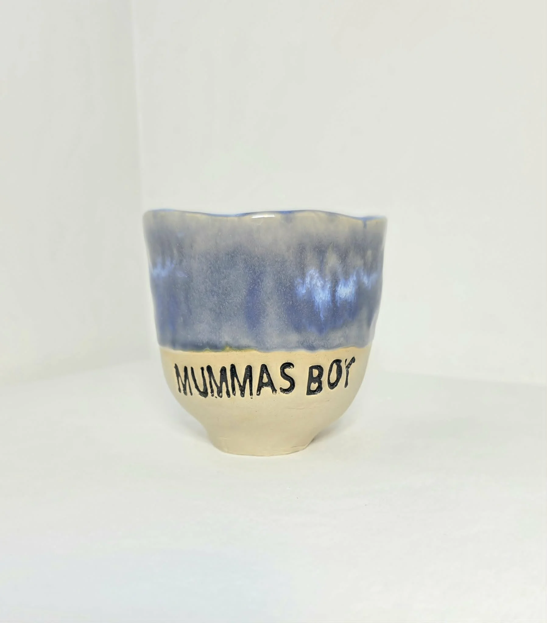 MUMMAS BOY LATTE TUMBLER - Sky