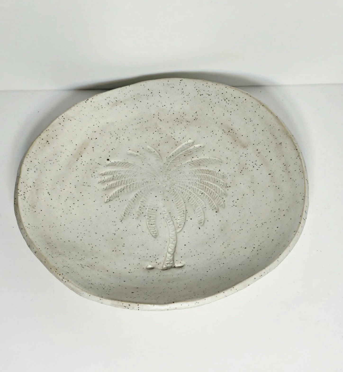 The Beach Collection - Shallow Palm Bowl in opal