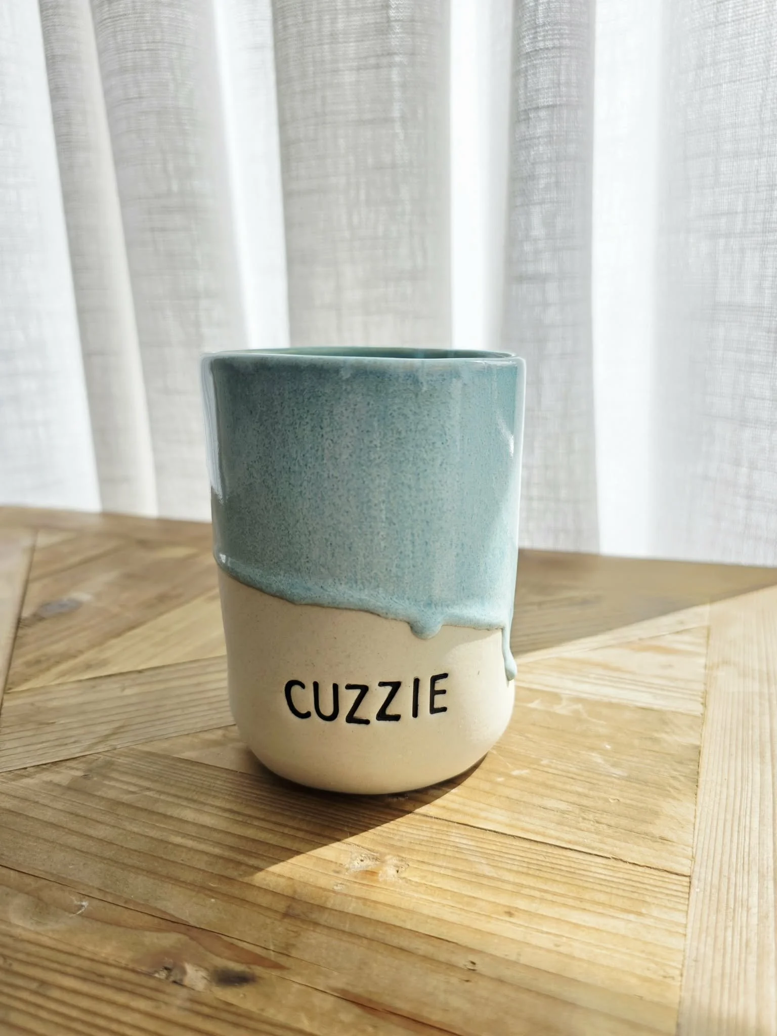 CUZZIE - Dimple Coffee Tumbler