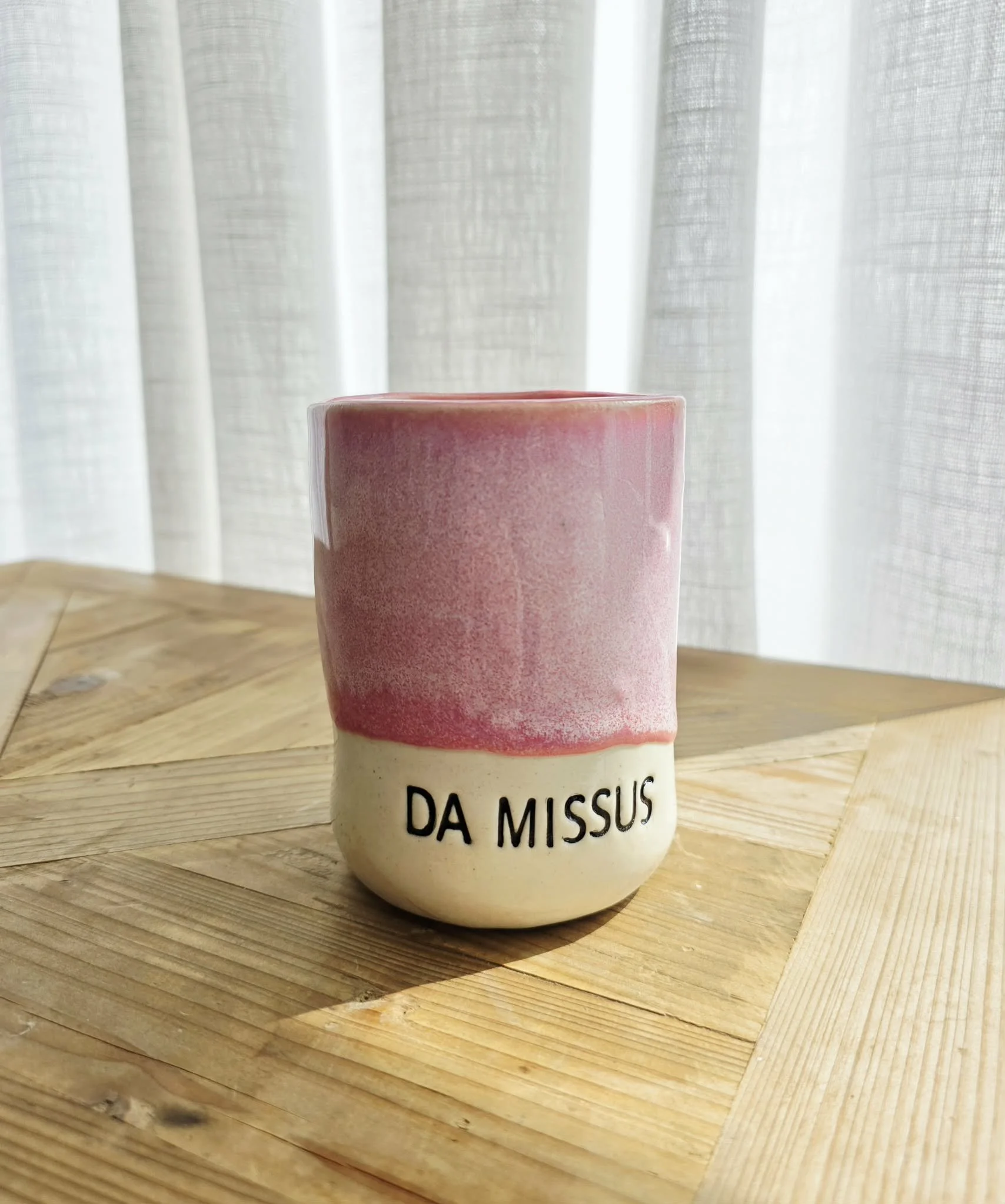 DA MISSUS - Dimple Coffee Tumbler