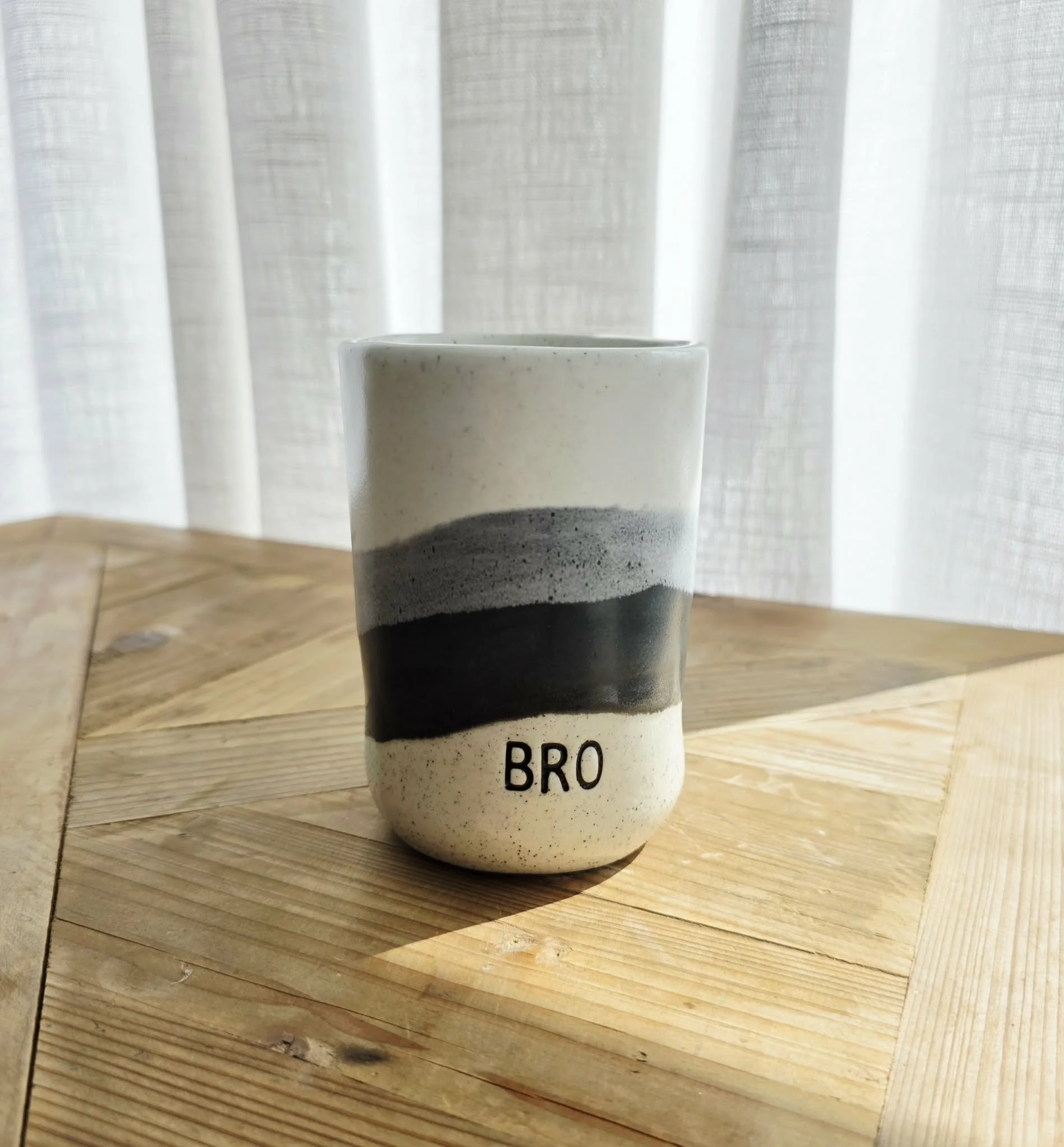BRO - Dimple Coffee Tumbler