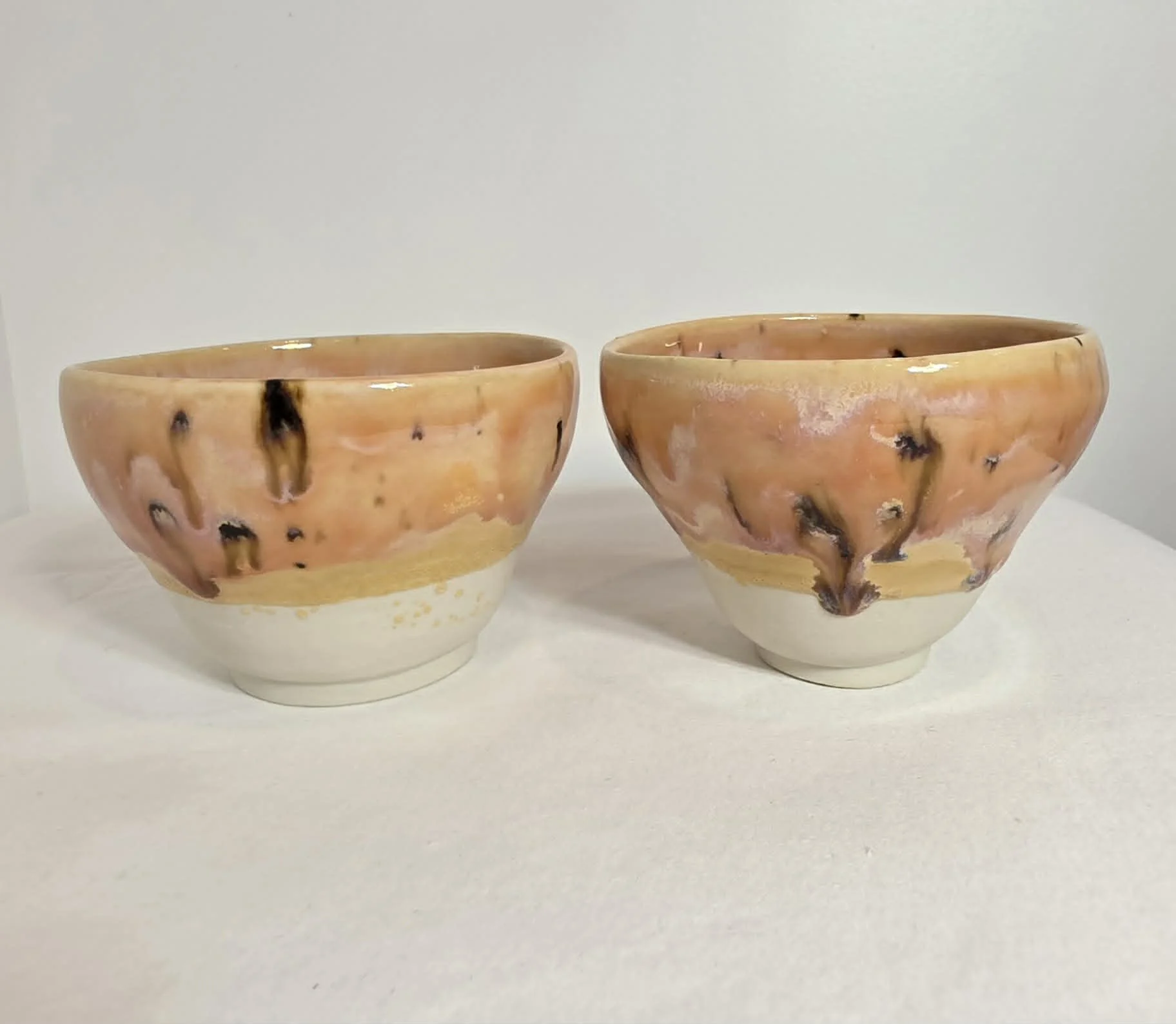 Latte bowls 2 set of pink.jfif