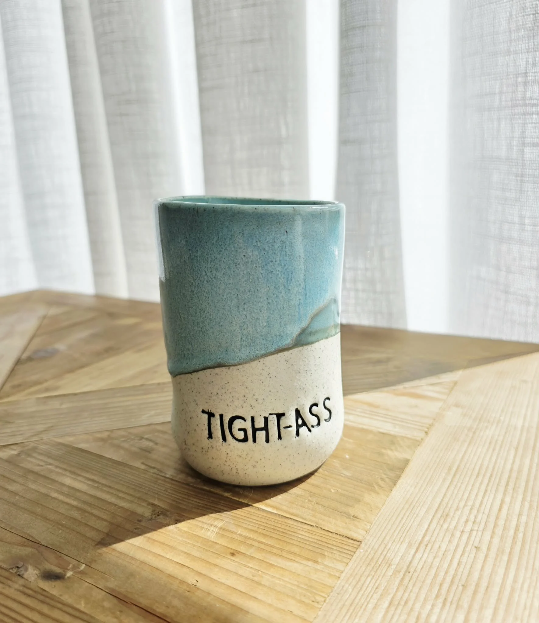 TIGHT ASS - Dimple Coffee Tumbler