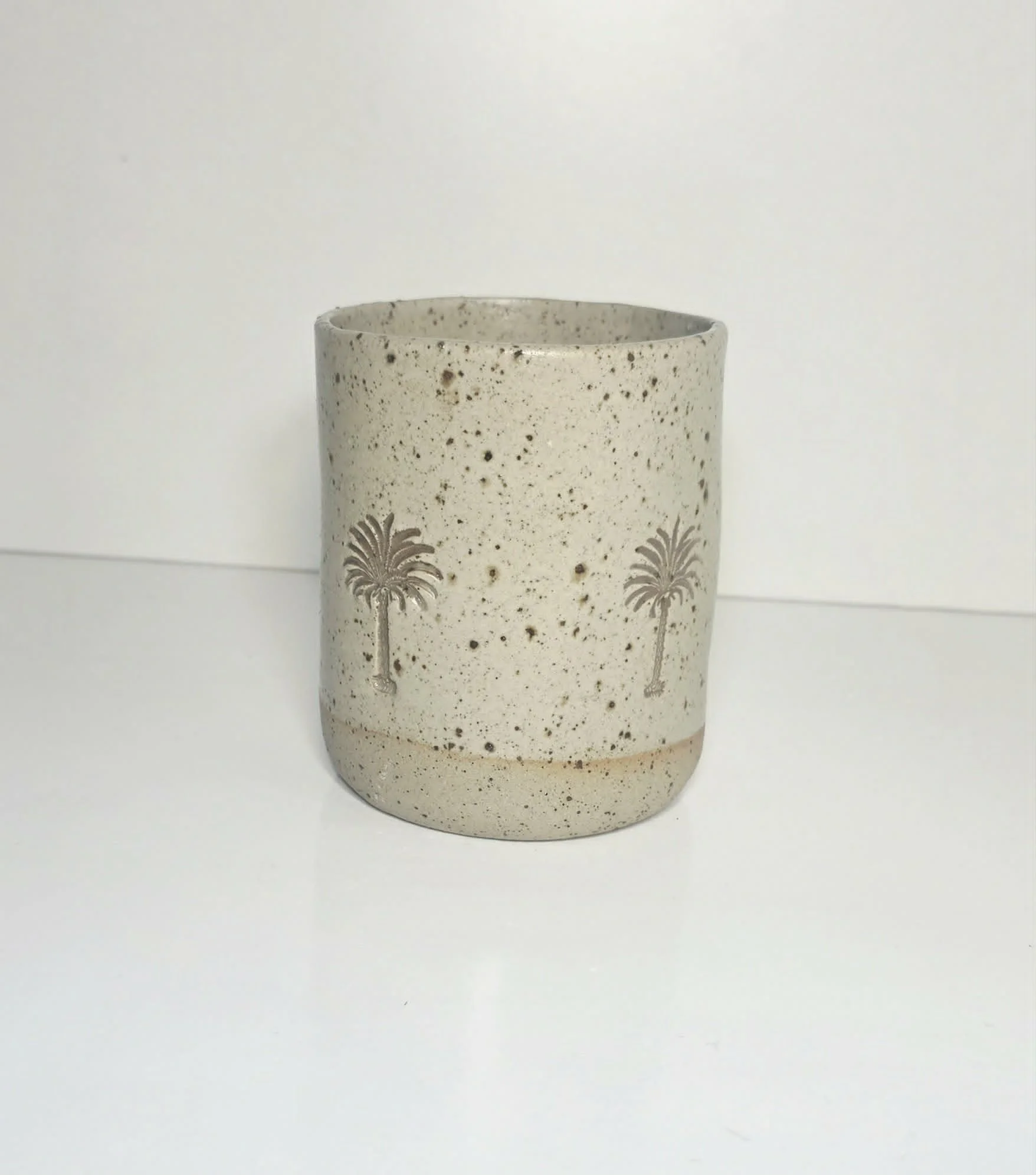 The Beach Collection - Large Palm Matte Tumbler