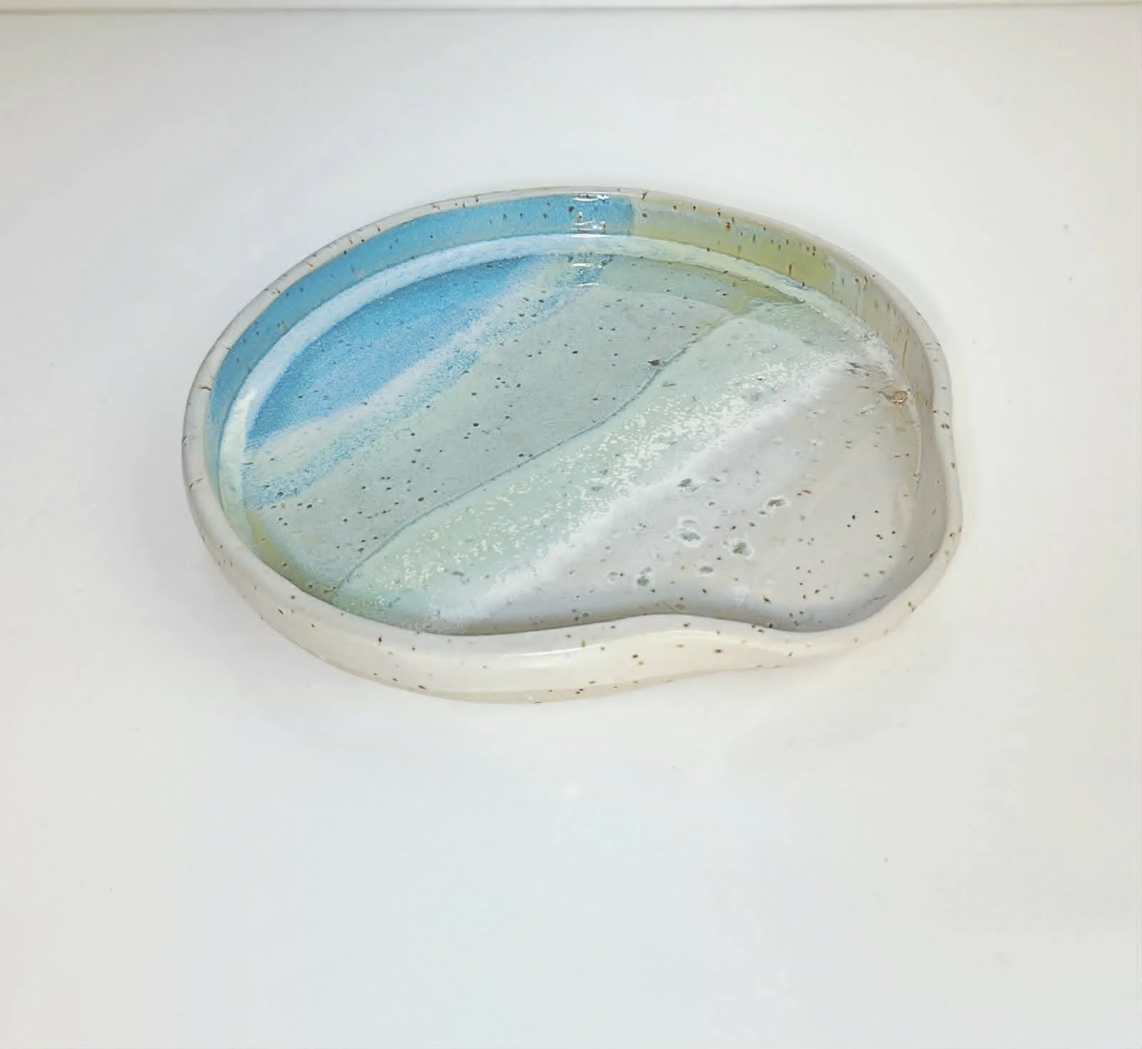 The Beach Collection - Waves Large Spoon Rest