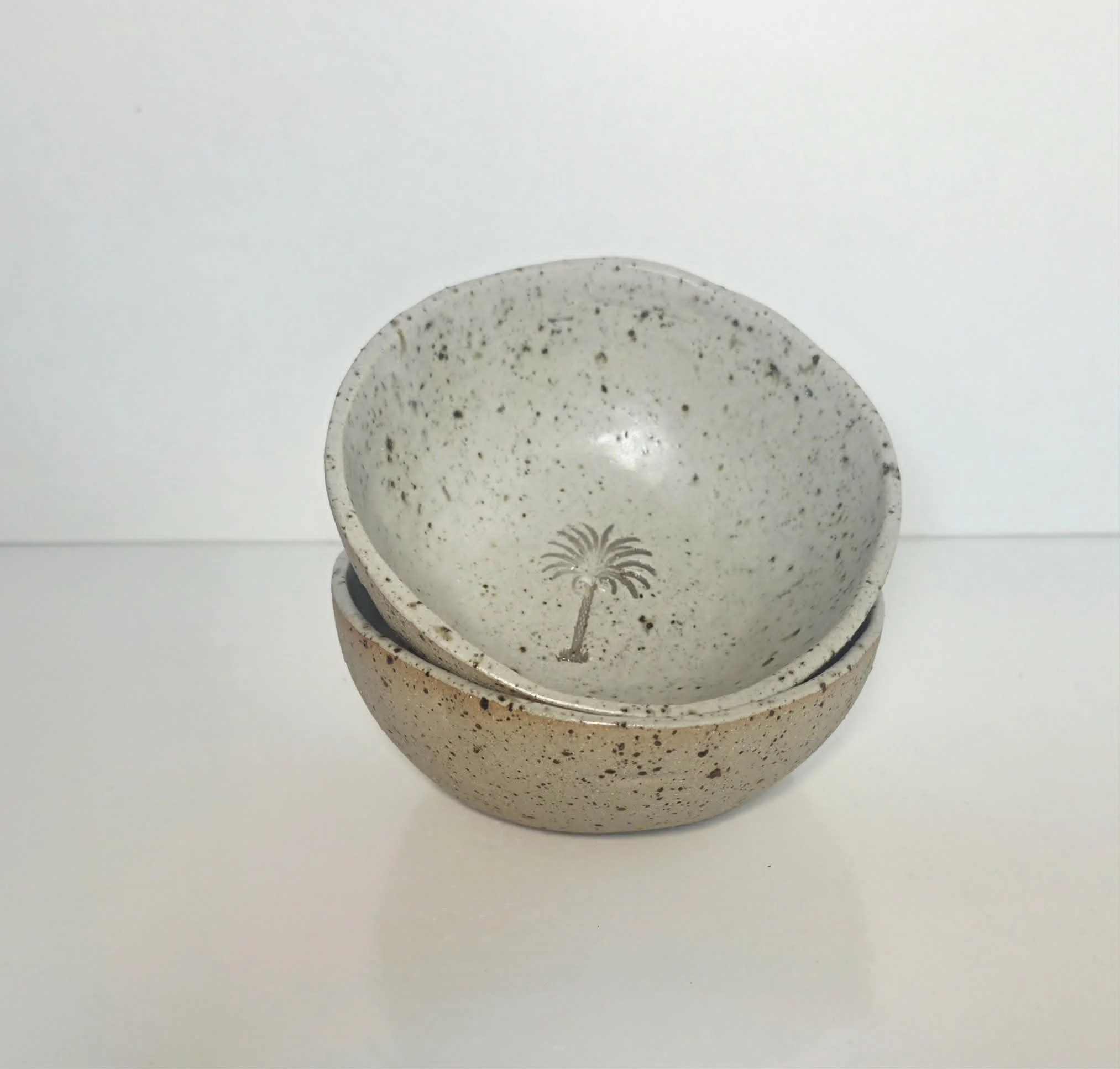 The Beach Collection - Small Palm Matte Breakfast Bowl