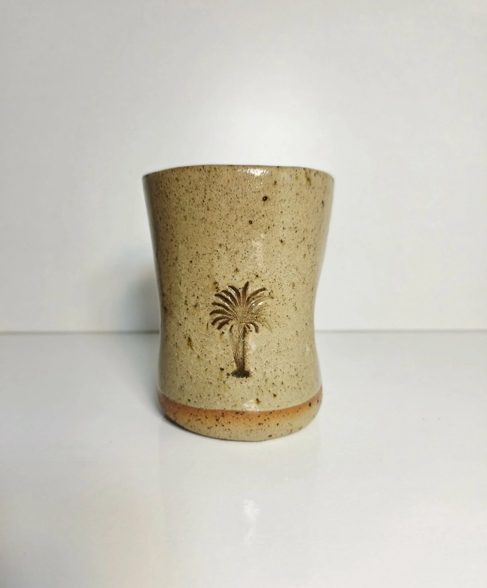 The Beach Collection - Palm Dimple Tumbler SECOND