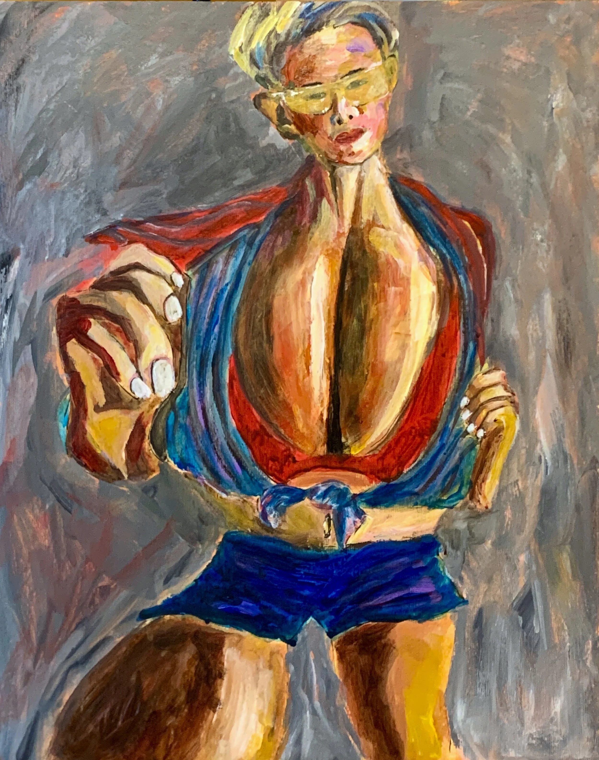 Title: Heat Wave 2022 / 
Medium: Mixed Media on Paper /	
Size: 15.5x19.5 inches / 	
Price: Rs. 20,700
AVAILABLE