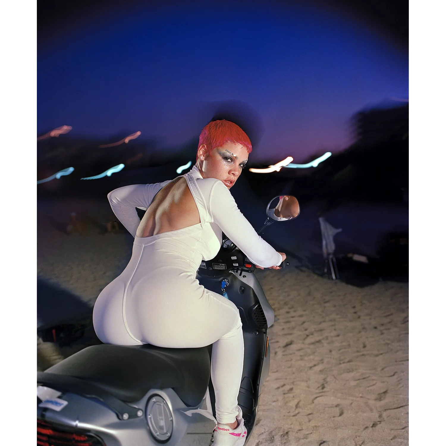 Rafael Fuch - Pink (On Vespa)