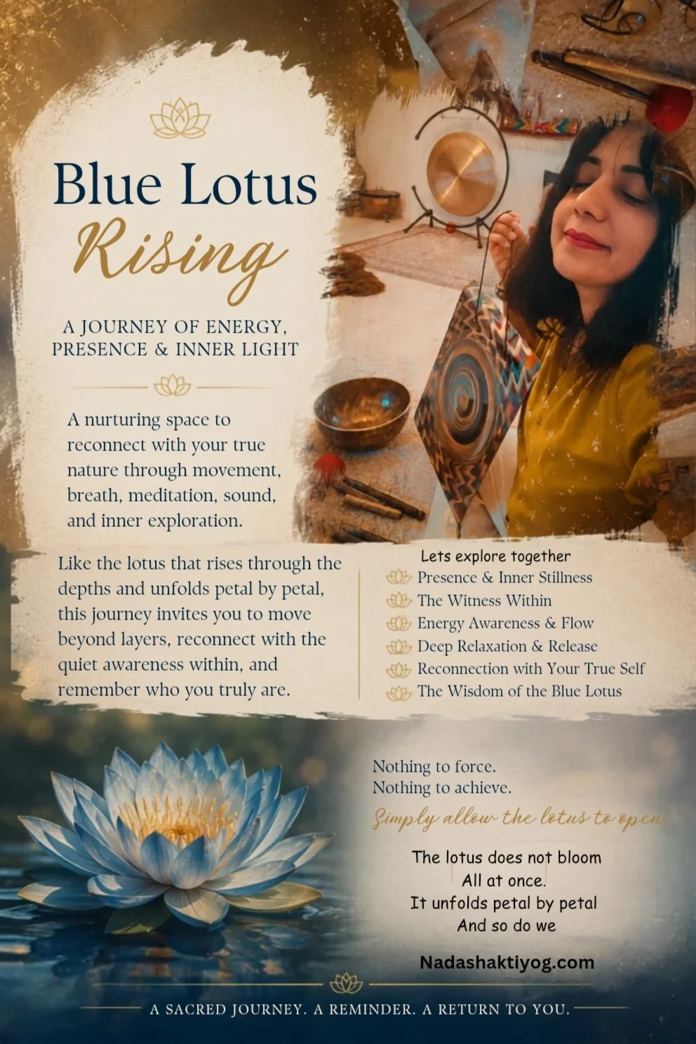 Blue Lotus Rising Meditation