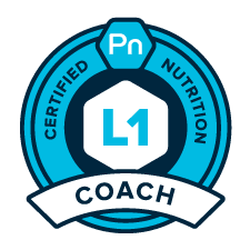 Precision Nutrition Level 1 Certified Coach badge