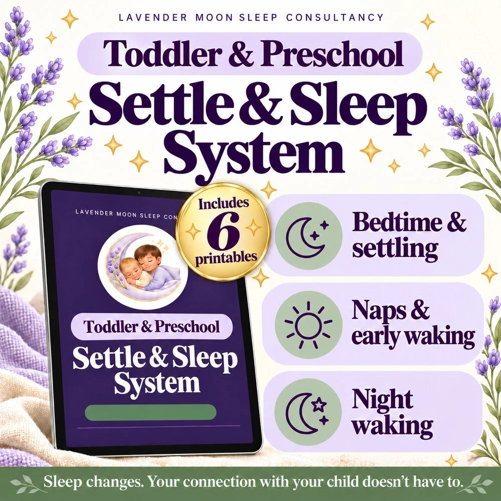 The Settle & Sleep System — Toddler & Preschool (12 months–5 years)