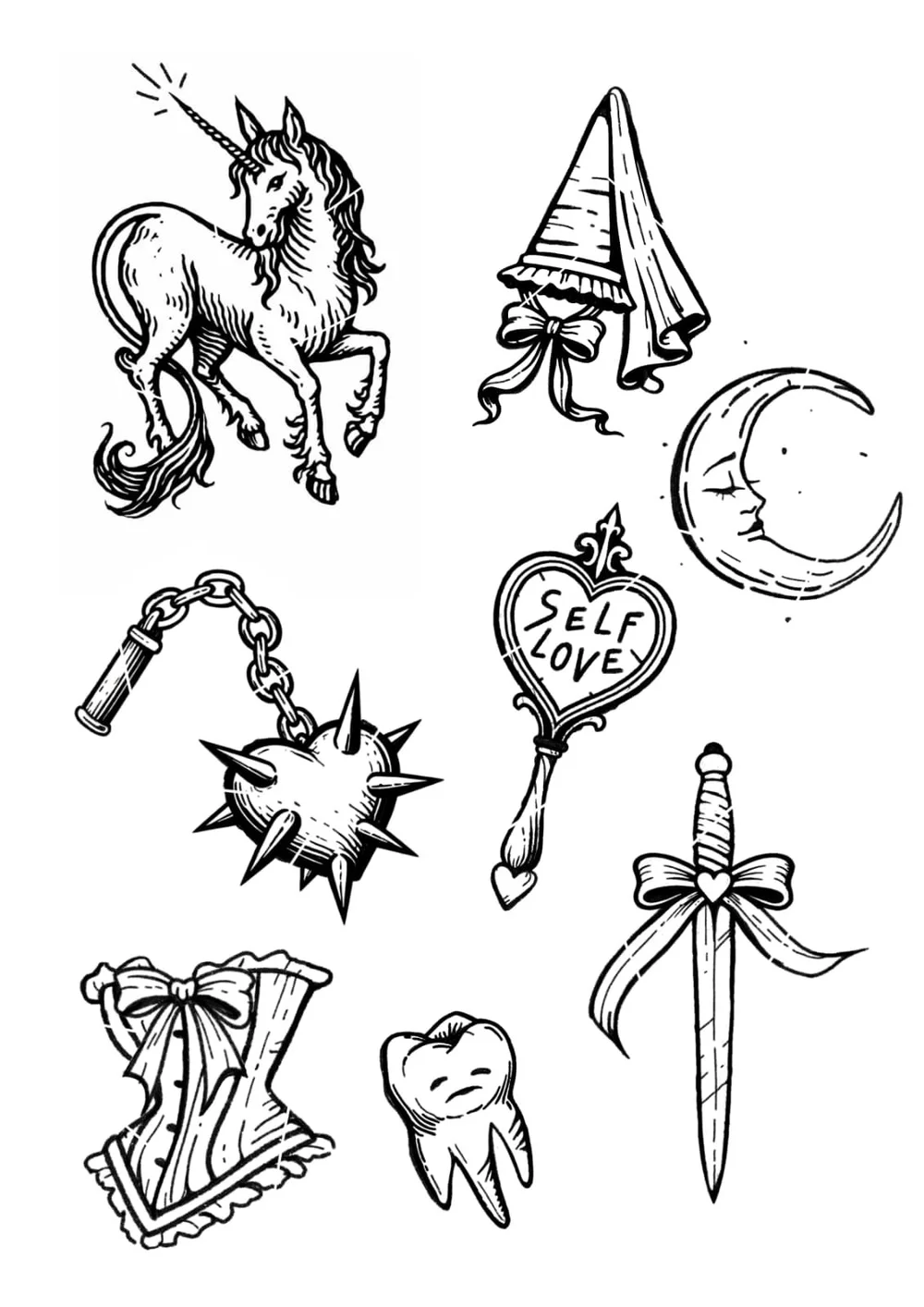 Wanna-Do Motiv: Auswahl: Medieval Woodcut