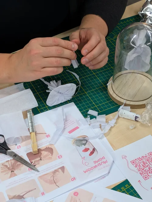 Cozy Crafting Post