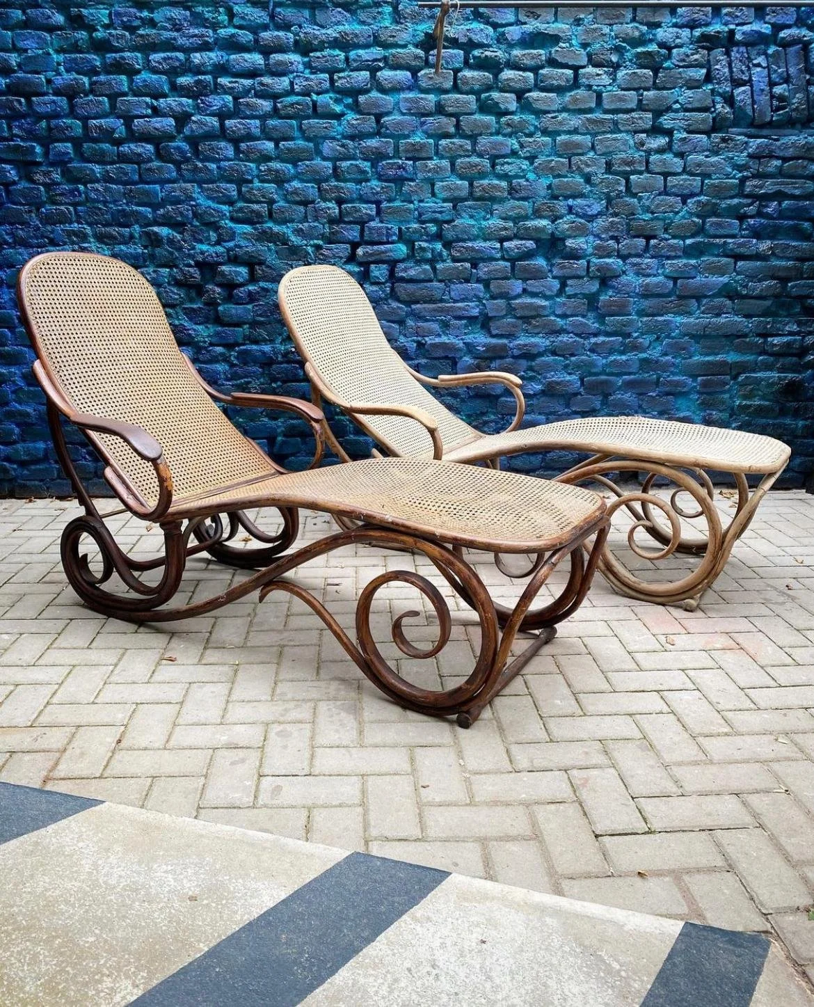 Thonet lehátka po renovaci sedimestylove