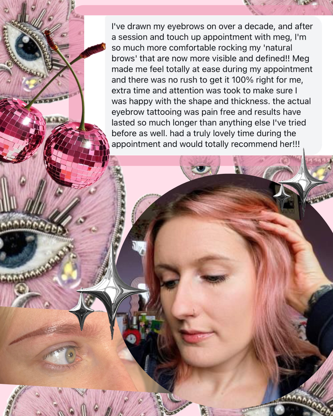 Ombré brows, eyebrows, Pmu brows, permanent make up, Nottingham, newark, tattoo brows