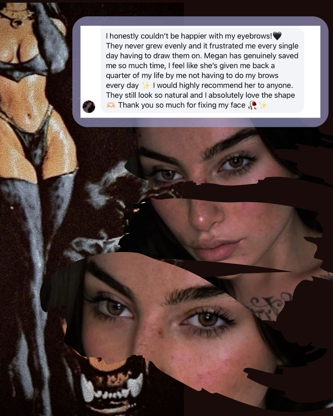 Ombré brows, Pmu, pmu brows, Nottingham, permanent make up,  brows, review, Newark 