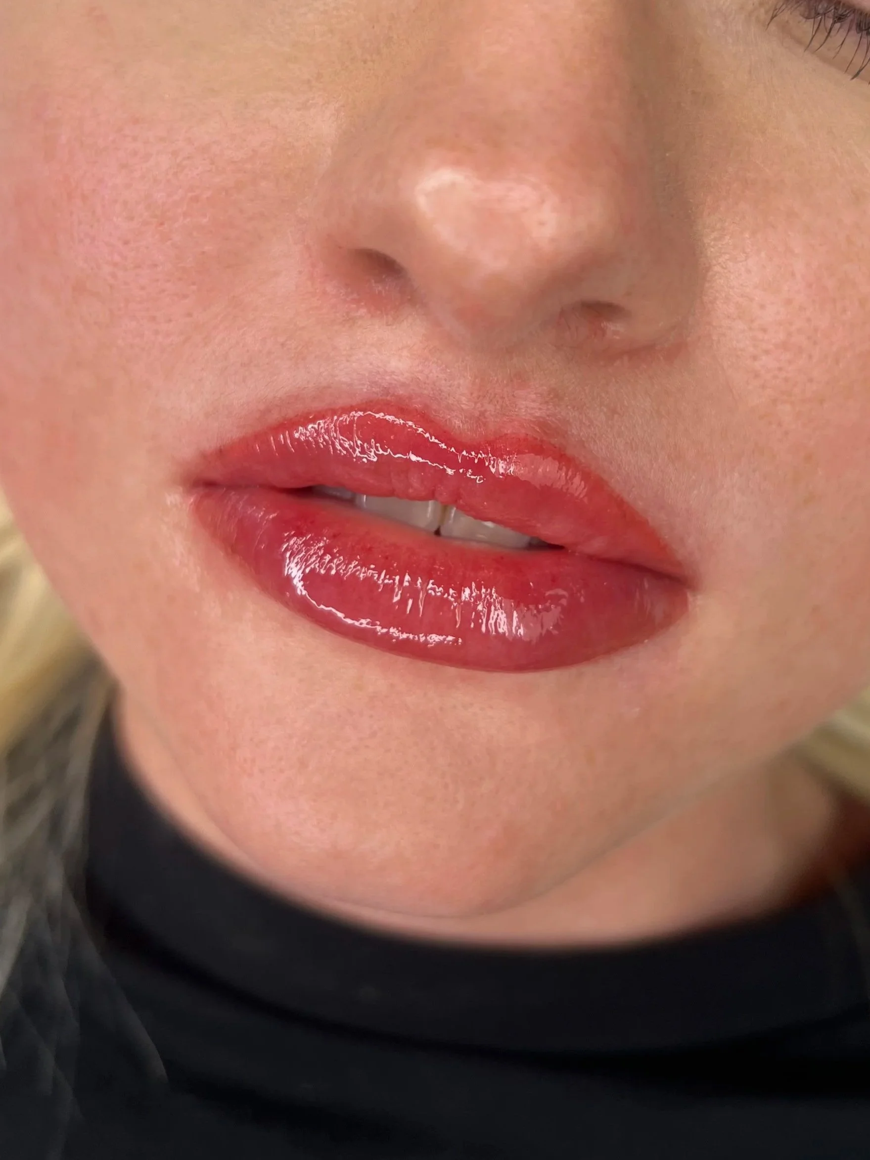 Lip Blush, PMU lips, Permanent Make up, Lip Stain, Lips, Alternative, cosmetic tattooist