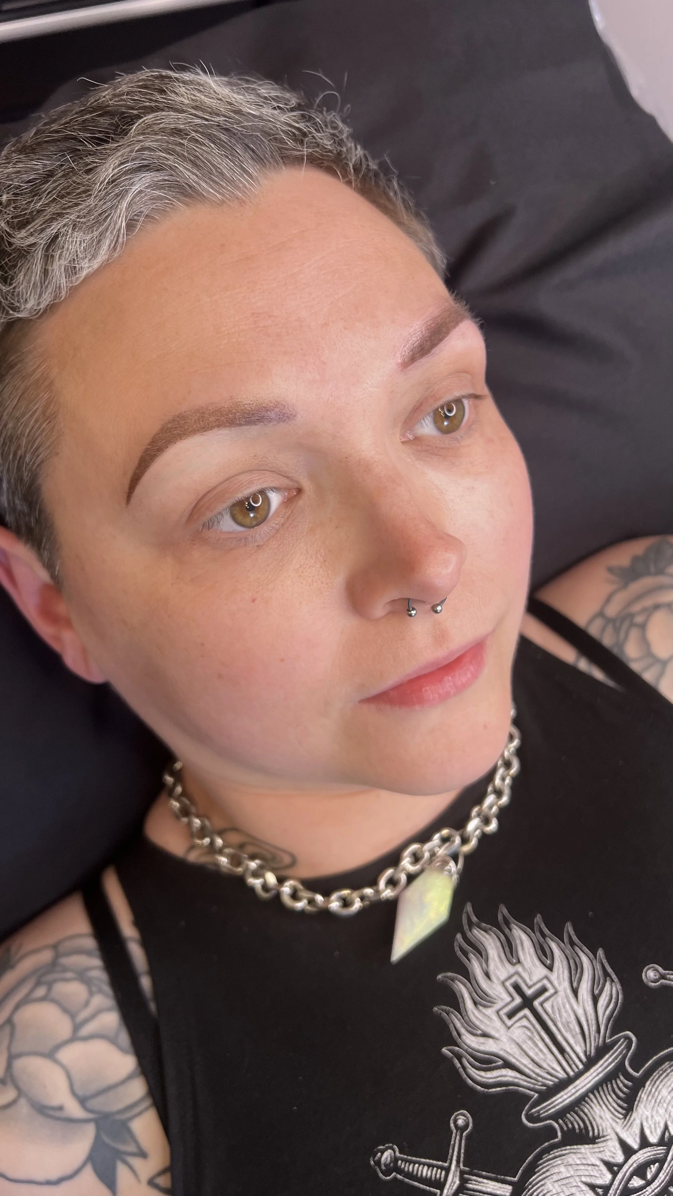 Ombre Brows, permanent make up, pmu brows, tattooed, brows, cosmetic tattooist, make up, 