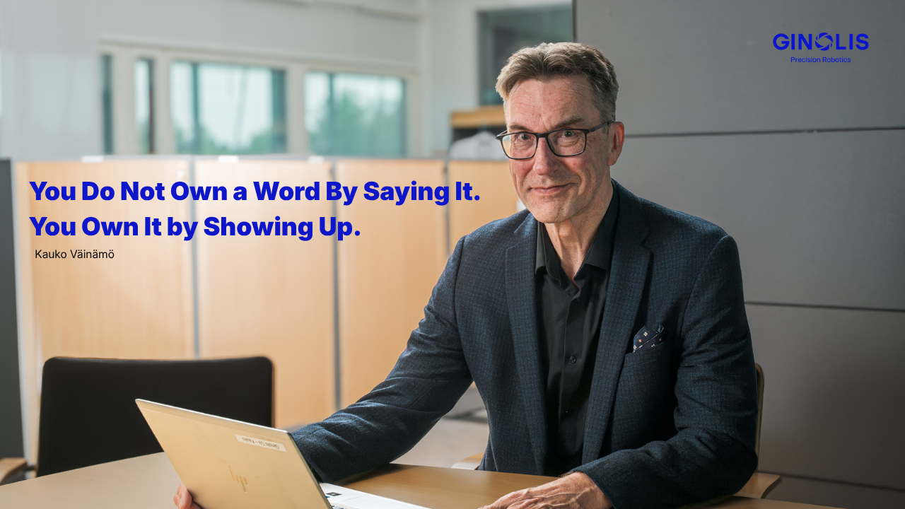 You Do Not Own a Word by Saying It. You Own It By Showing Up.