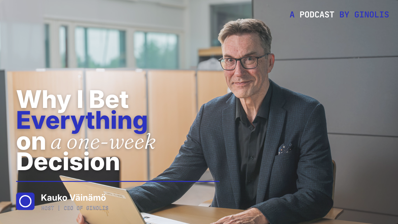 Why I Bet Everything on a One-Week Decision&nbsp;