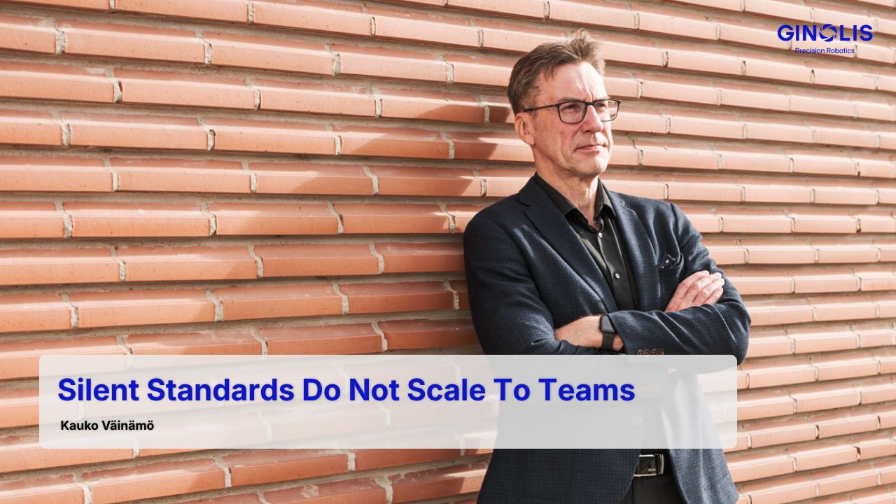 Silent Standards Do Not Scale To Teams