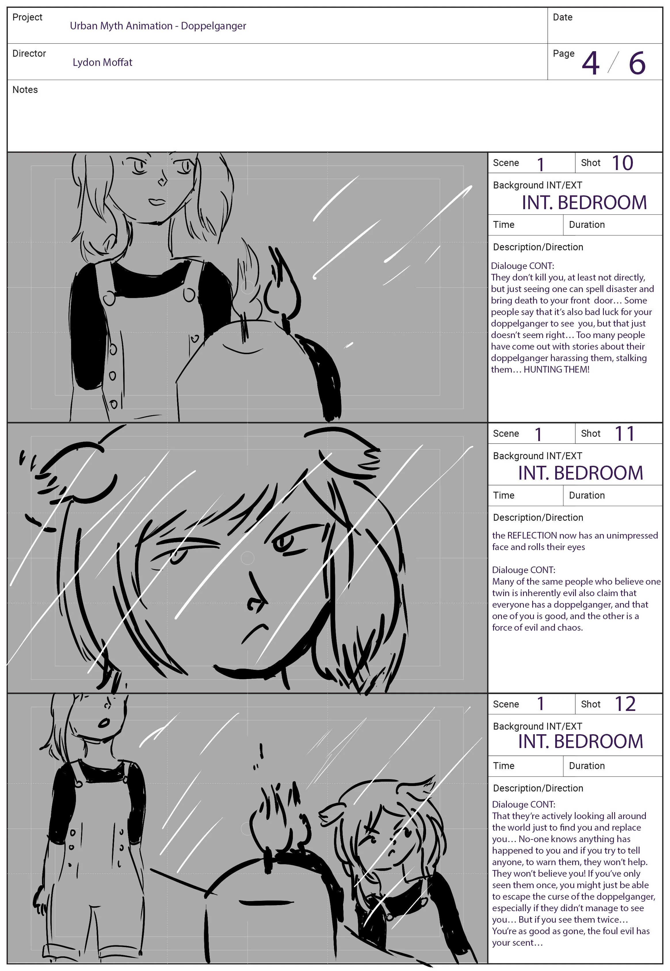 Urban Legends Storyboards Page 4