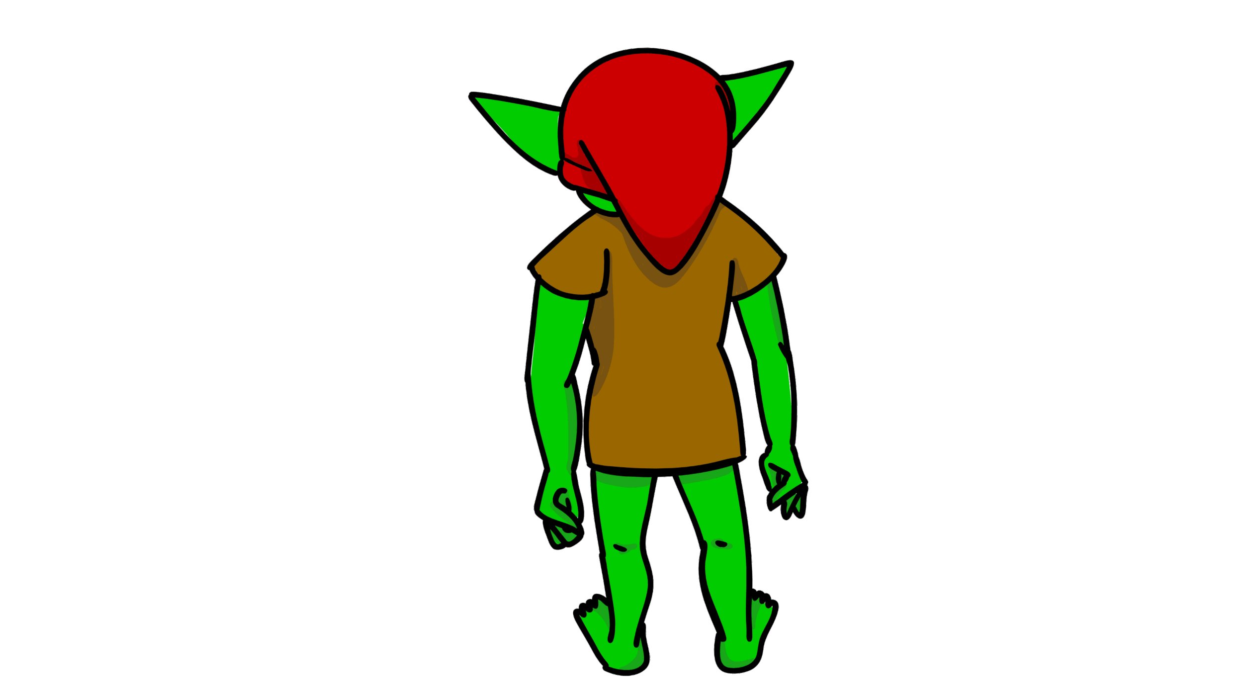 Background animation of a trapping enemy for the pause screen (Trapping character design developed by Mimi Trezise)