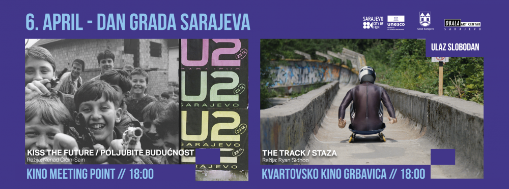 Day of the City of Sarajevo with award-winning films “Kiss the Future” and “Track”
