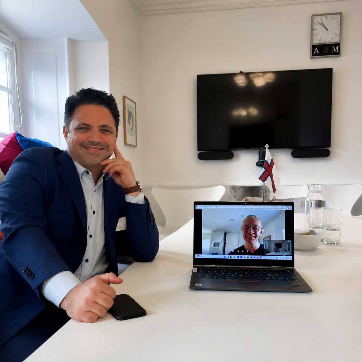 Meeting in Danish Parliament 
