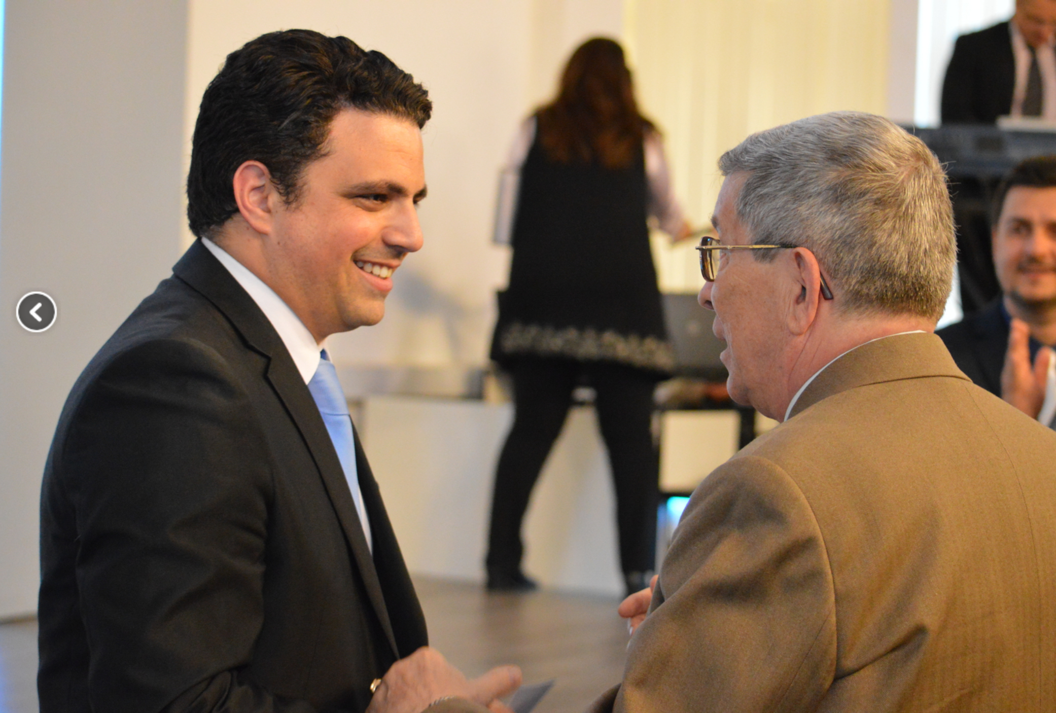 Shay Attias Thanking Romanian Pastor For His Stand With Israel