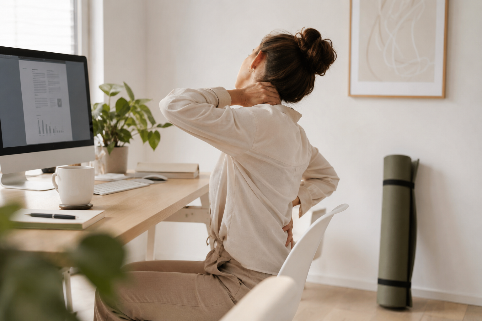 Office Syndrome: How Modern Life Affects the Body and How Yoga Can Help